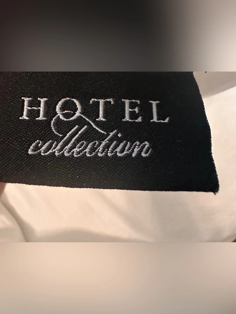 Hotel Collection Full/Duvet Cover 100% Cotton White Embroidered Cottage Core